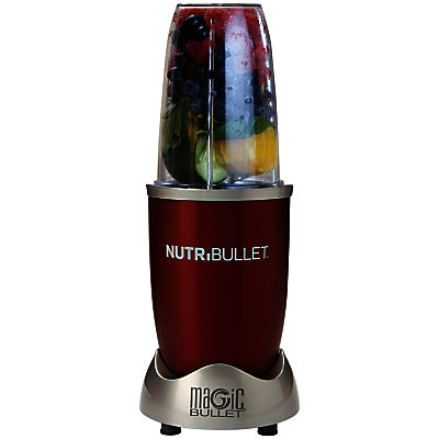 NutriBullet 12 Piece 600 Series Juicer Blender Red